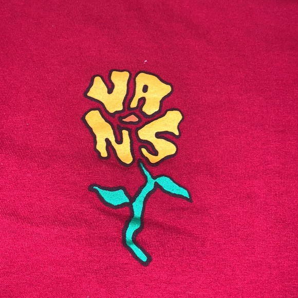 Vans flower 🌹 T-shirt - Picture 2 of 4